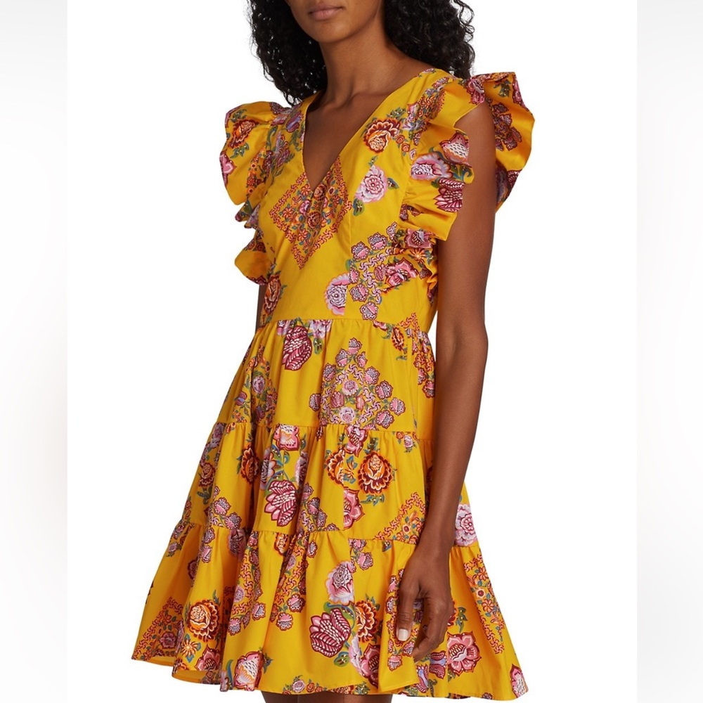 La Double J Honeybun printed mini dress NWOT sz XS